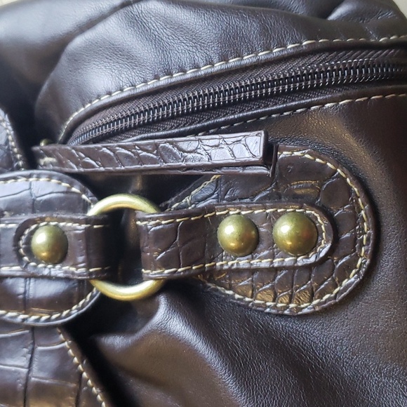 Vintage Beautiful Strang Design Dark Chocolate Women's Shoulder Bag. - Picture 16 of 16